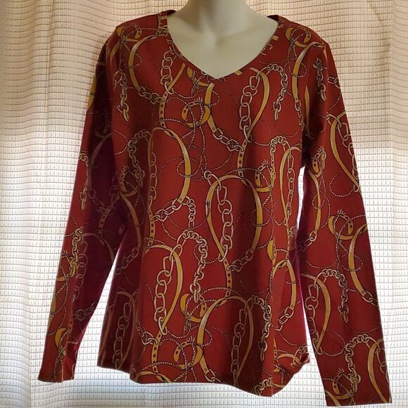 TALBOTS TEE  SIZE L NEW - Picture 1 of 7
